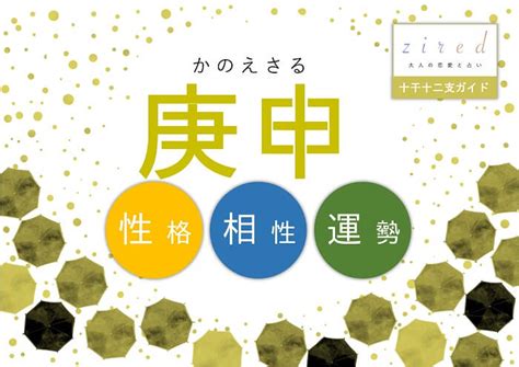 庚申 日柱|庚申(かのえさる)の性格や特徴